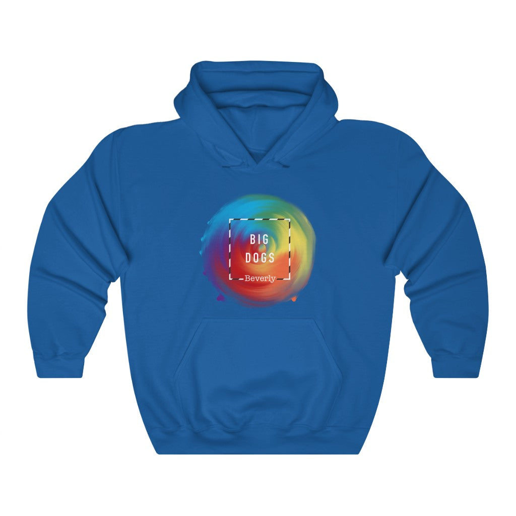 Adult Tie Dye Big Dog's Hoodie