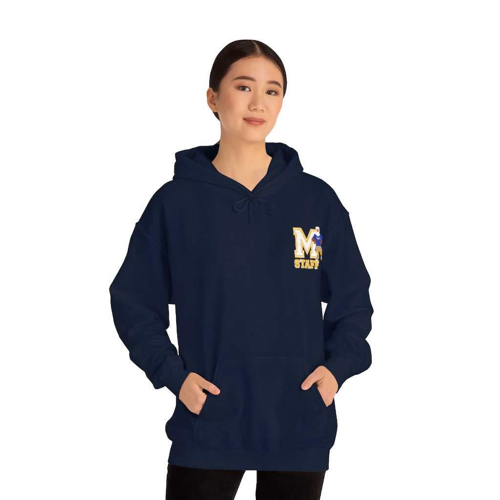 Adult Pocket Staff Varsity Eagle Hoodie