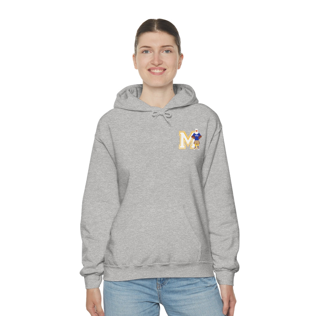 Adult Pocket Varsity Eagle Hoodie