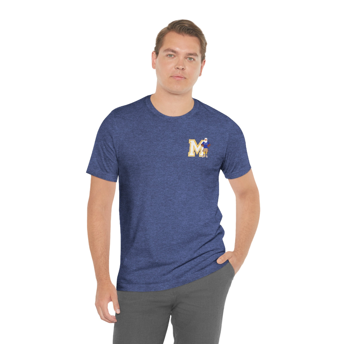 Adult Pocket Varsity Eagle T-Shirt