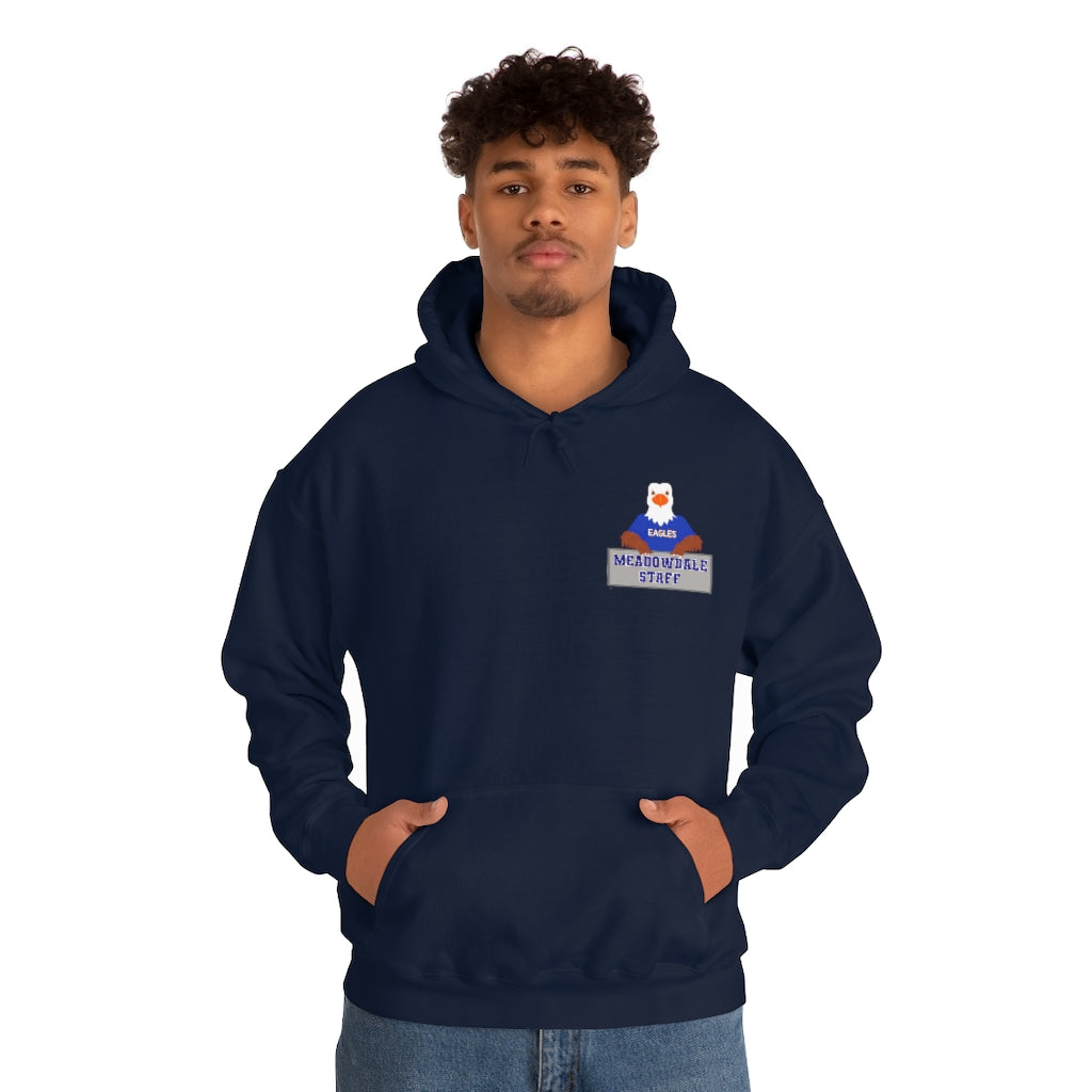 Adult Pocket MDE Staff Sign Hoodie