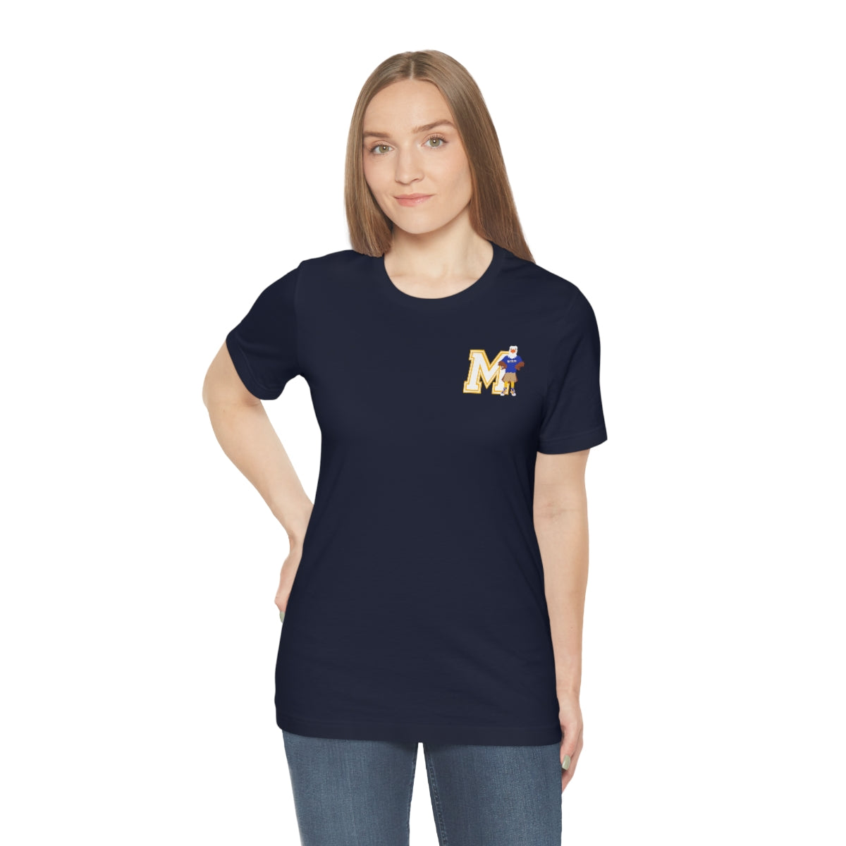 Adult Pocket Varsity Eagle T-Shirt