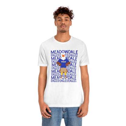 Adult Repeated Meadowdale Eagles T-Shirt