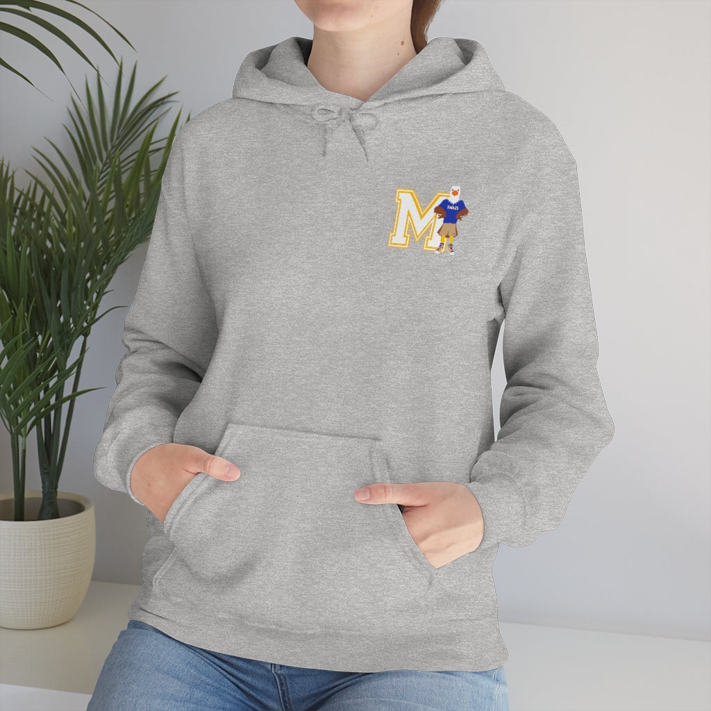 Adult Pocket Varsity Eagle Hoodie