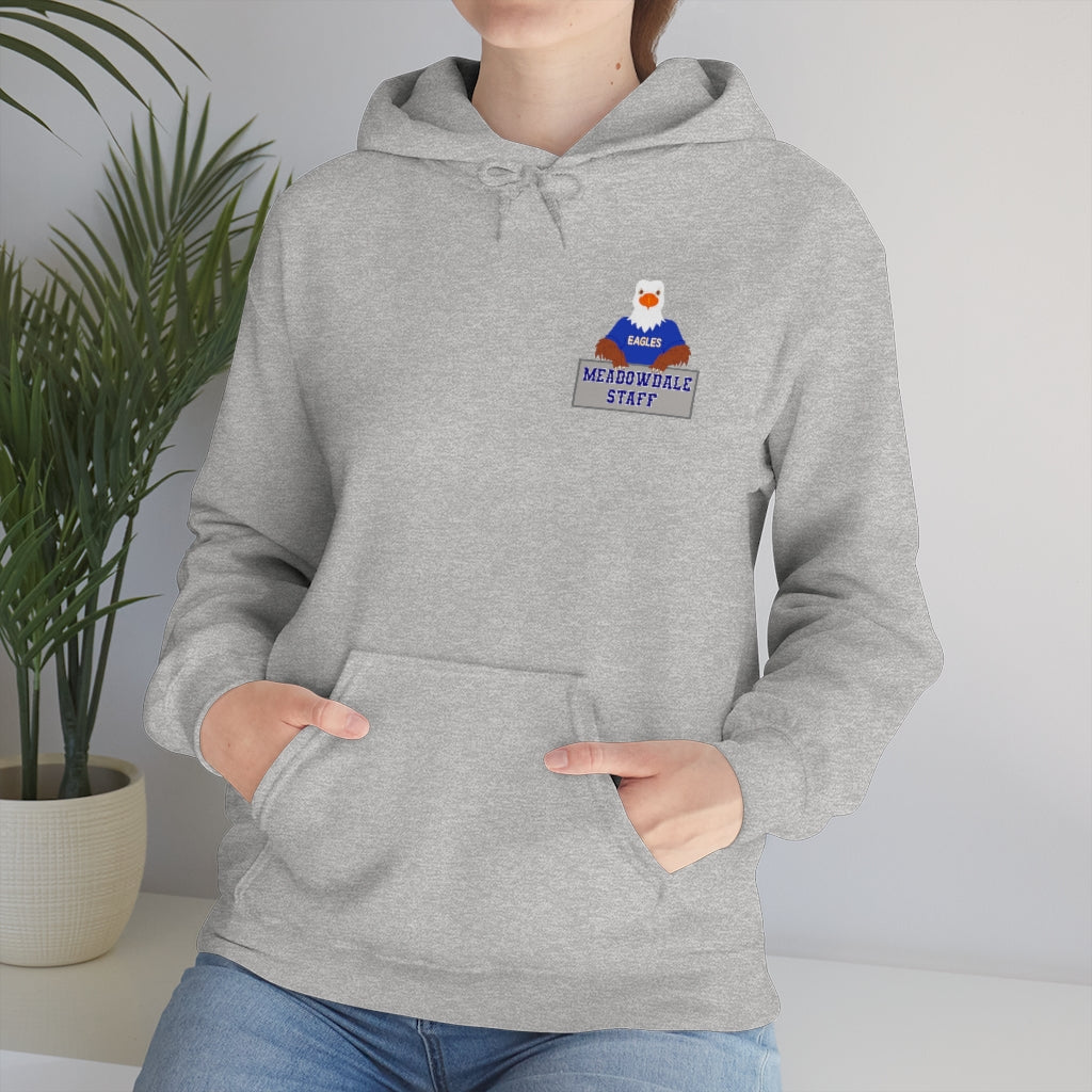 Adult Pocket MDE Staff Sign Hoodie