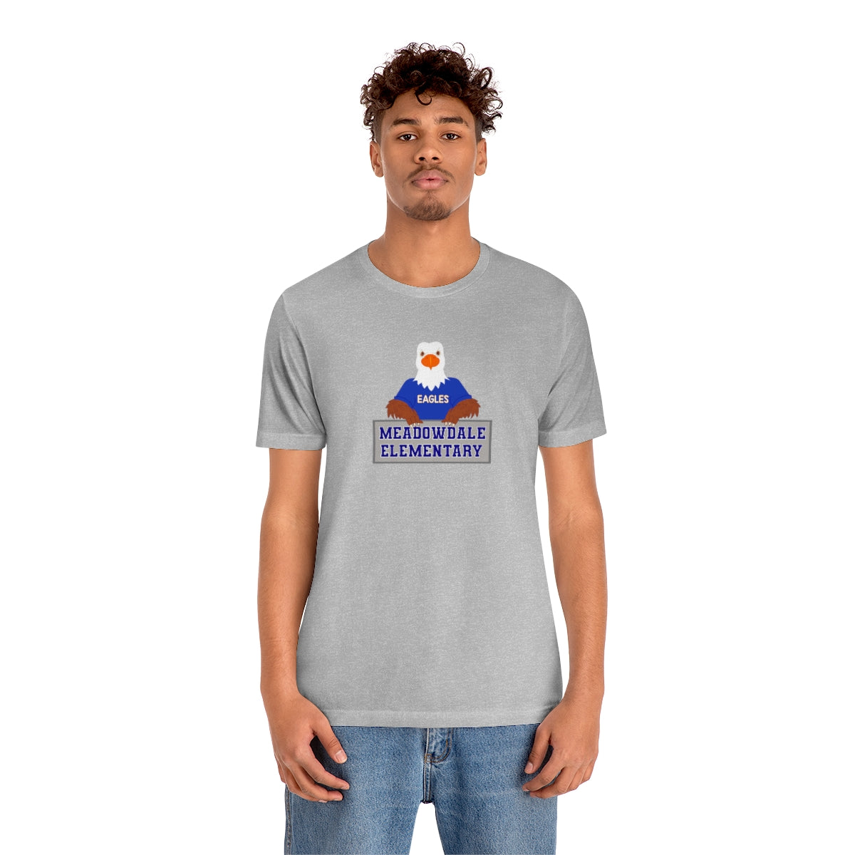 Adult Meadowdale Elementary Sign T-Shirt