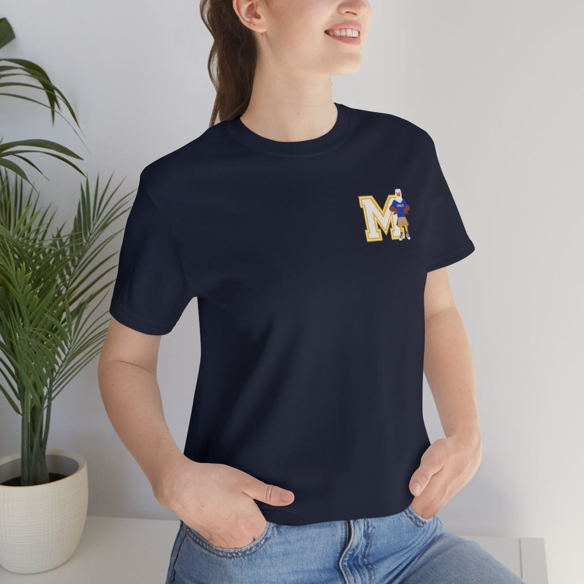 Adult Pocket Varsity Eagle T-Shirt