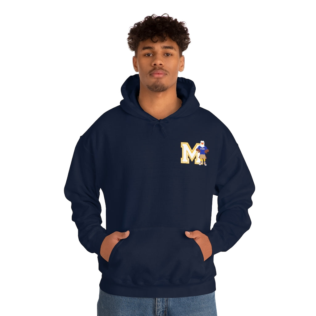 Adult Pocket Varsity Eagle Hoodie