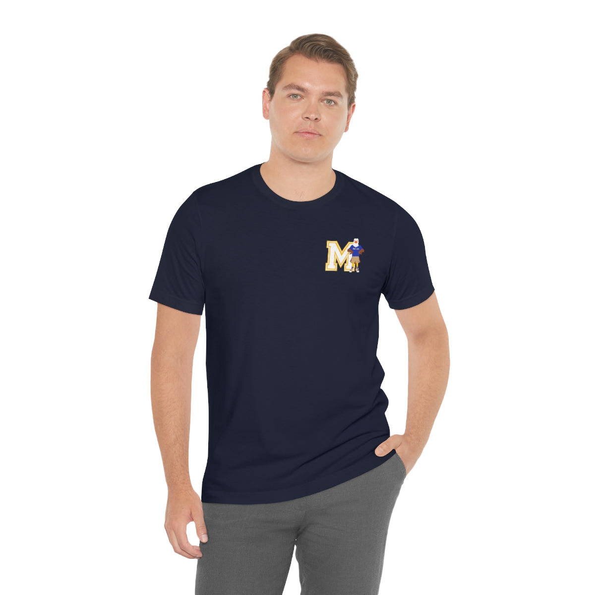 Adult Pocket Varsity Eagle T-Shirt