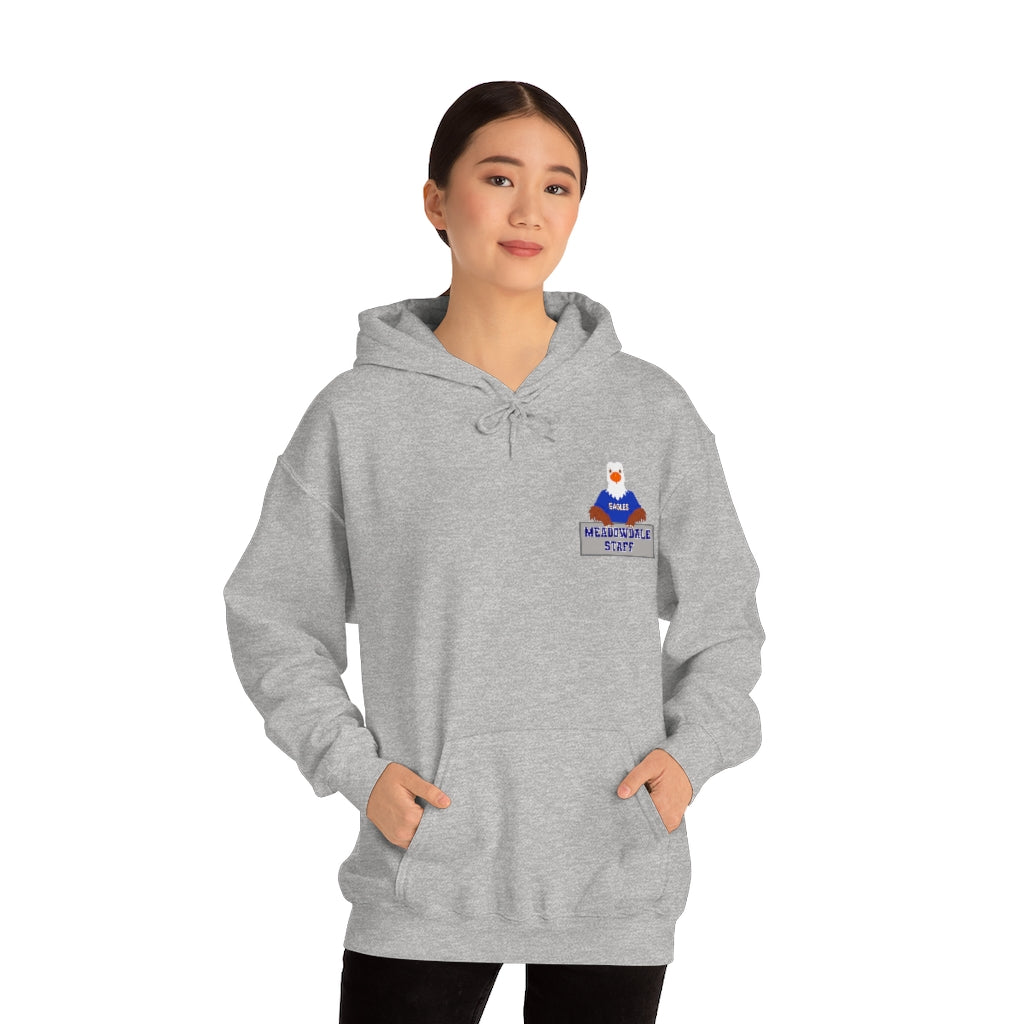 Adult Pocket MDE Staff Sign Hoodie