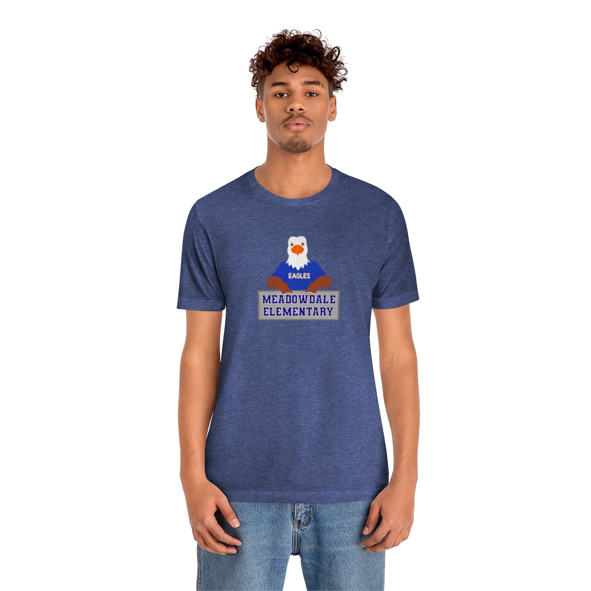 Adult Meadowdale Elementary Sign T-Shirt