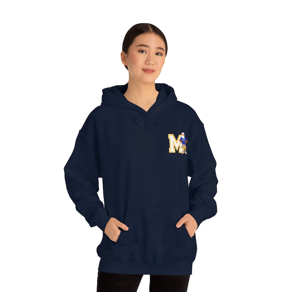 Adult Pocket Varsity Eagle Hoodie