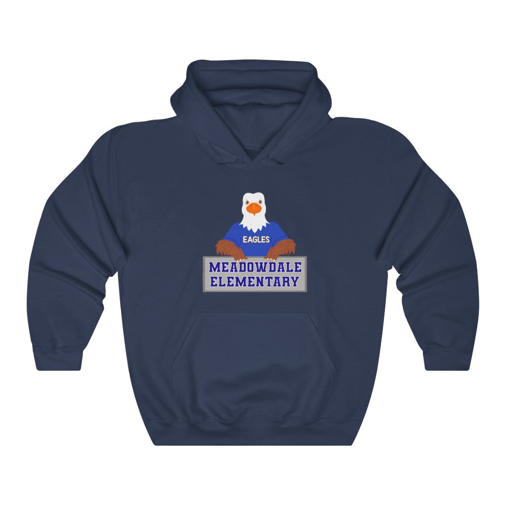 Adult Meadowdale Elementary Sign Hoodie