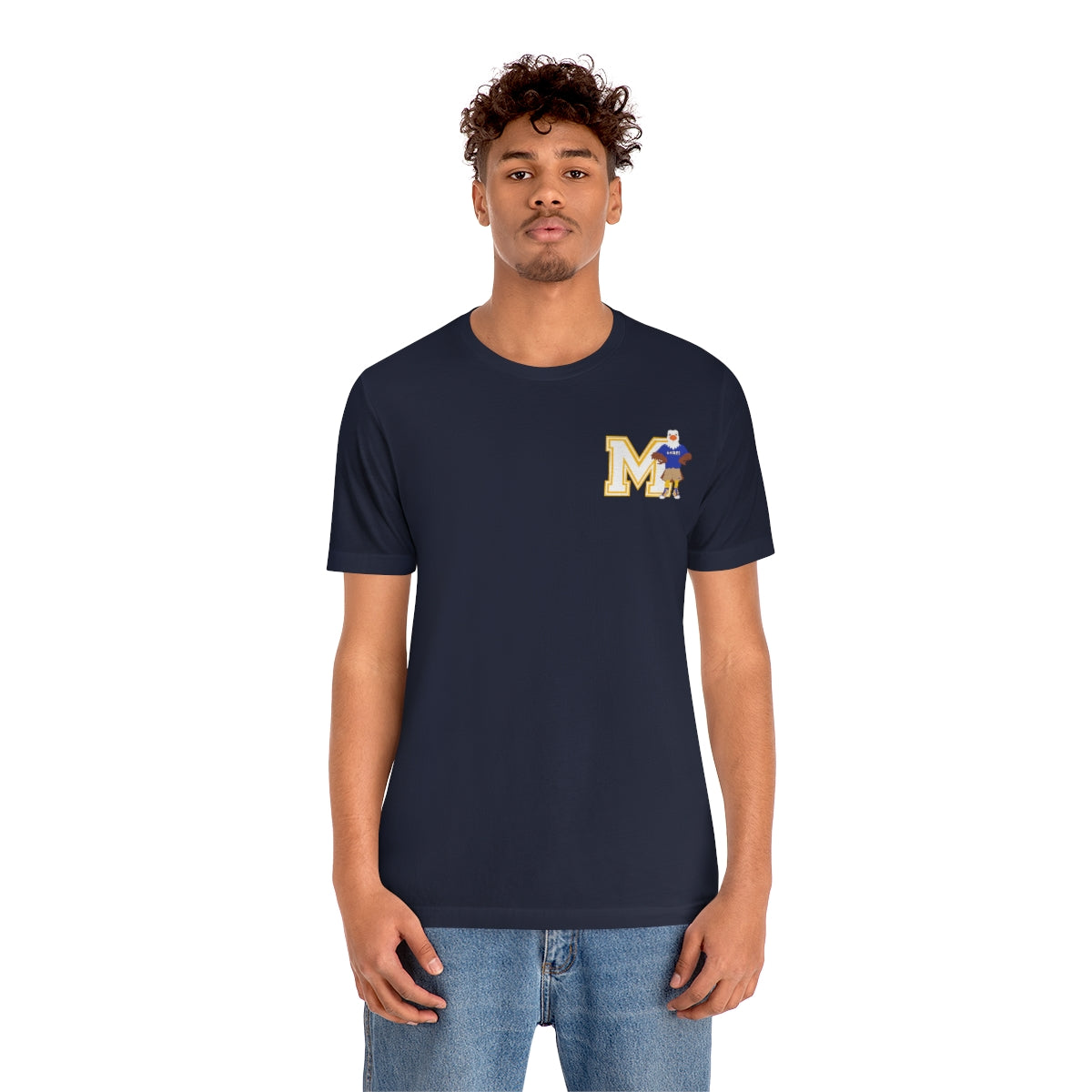 Adult Pocket Varsity Eagle T-Shirt