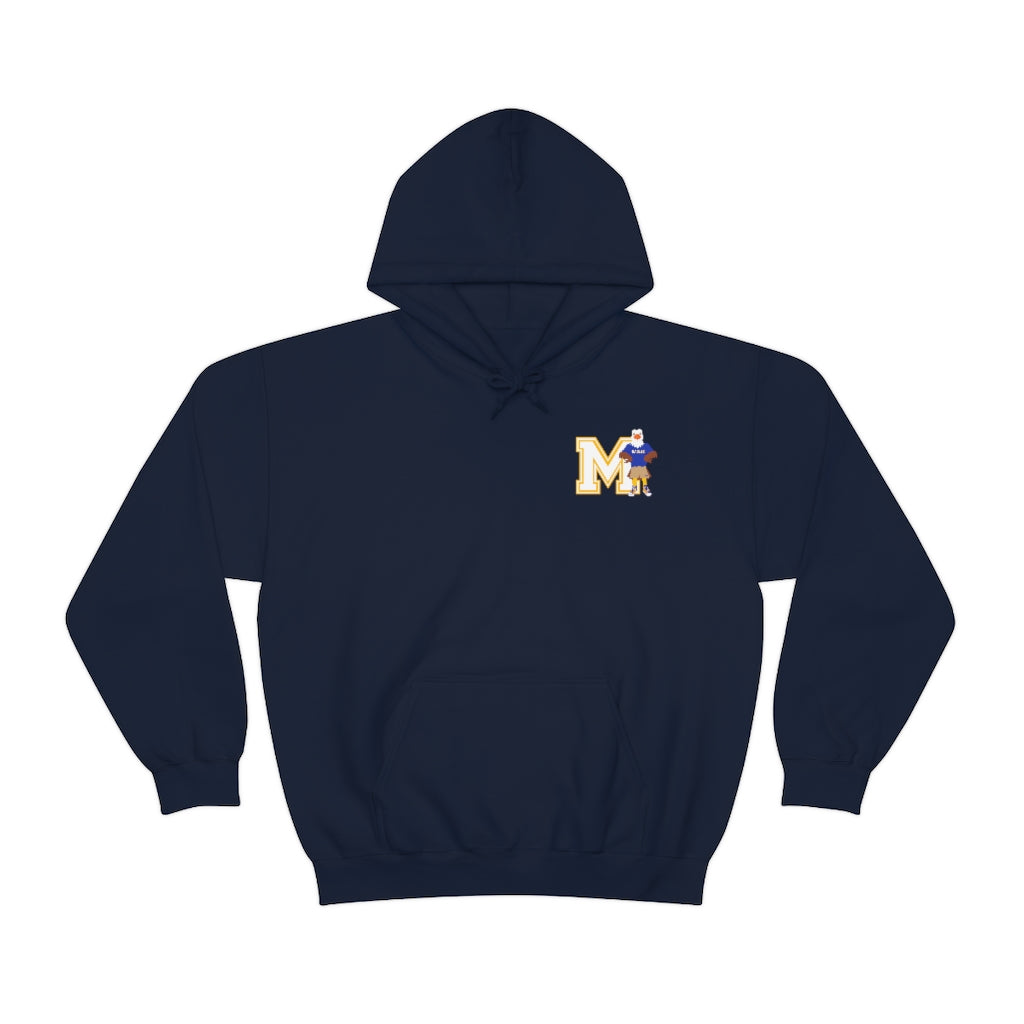 Adult Pocket Varsity Eagle Hoodie