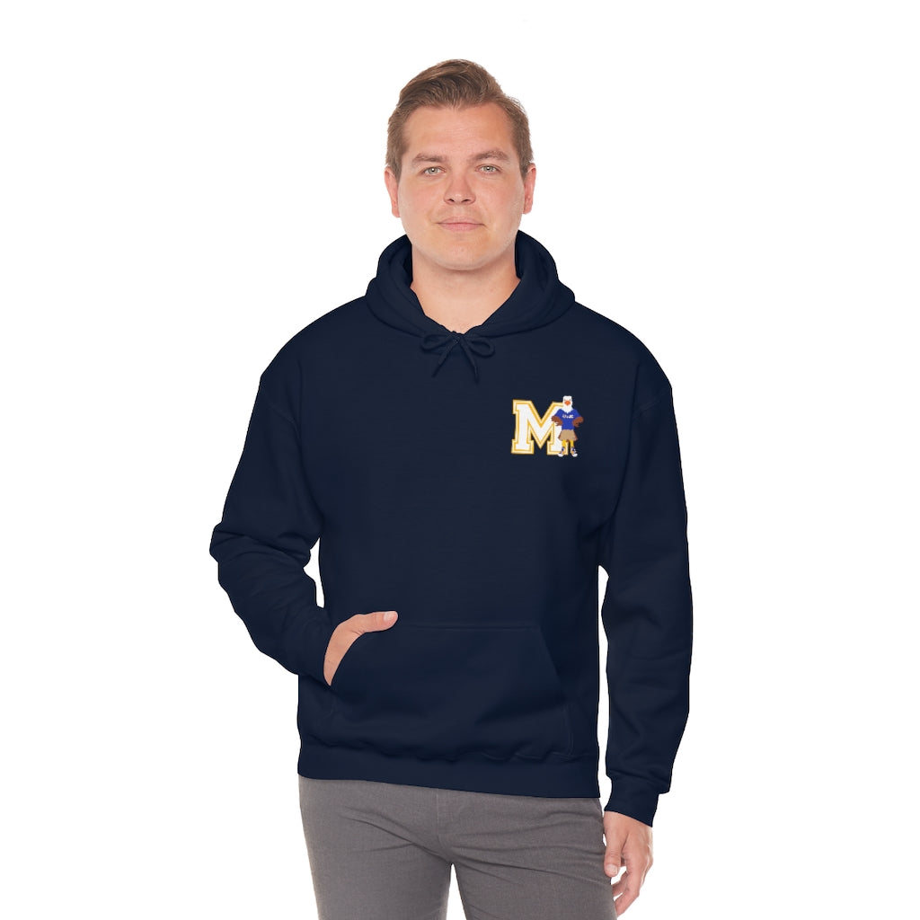 Adult Pocket Varsity Eagle Hoodie