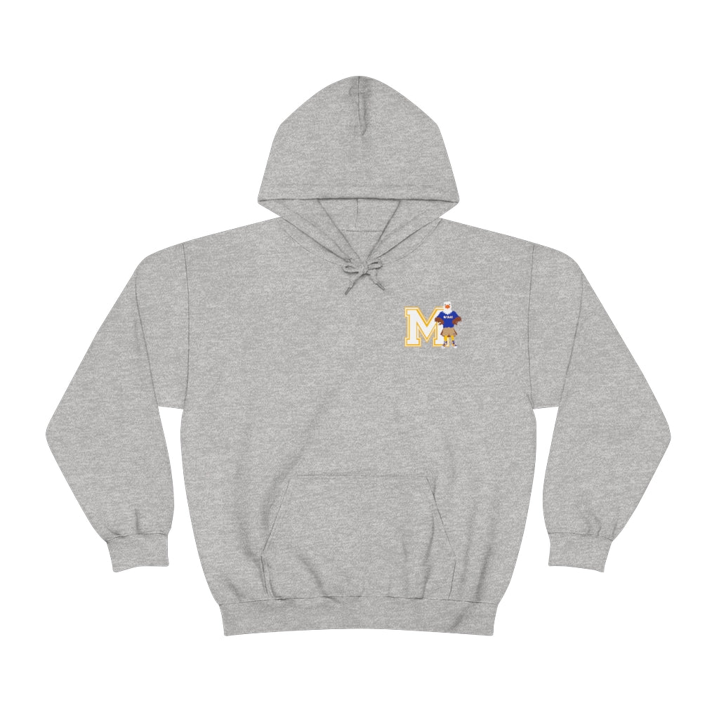 Adult Pocket Varsity Eagle Hoodie