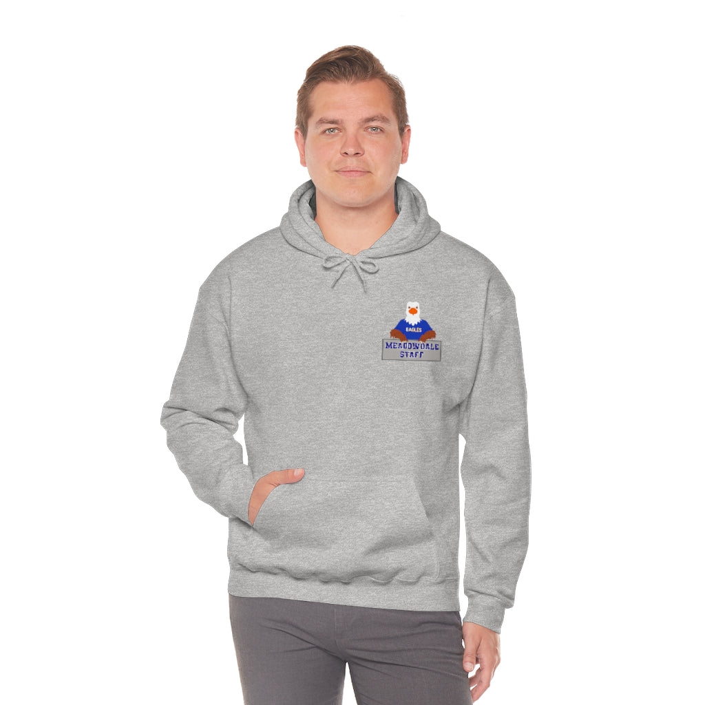 Adult Pocket MDE Staff Sign Hoodie