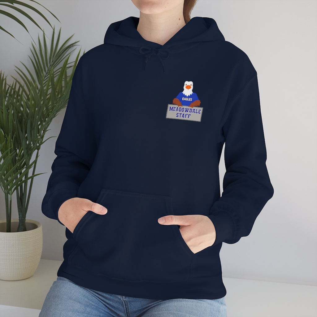 Adult Pocket MDE Staff Sign Hoodie