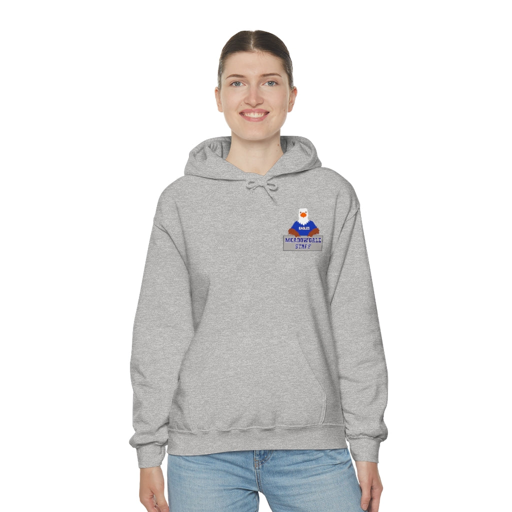 Adult Pocket MDE Staff Sign Hoodie