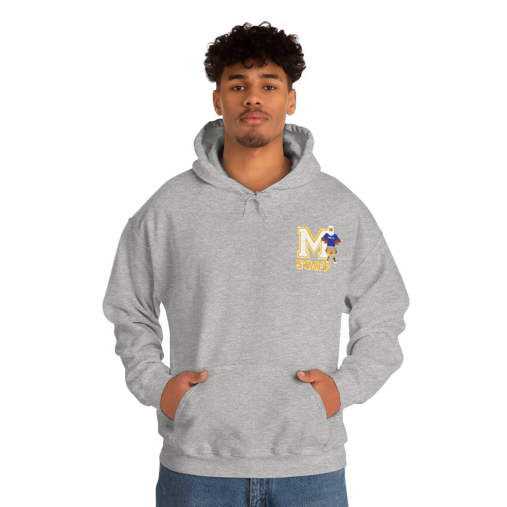Adult Pocket Staff Varsity Eagle Hoodie