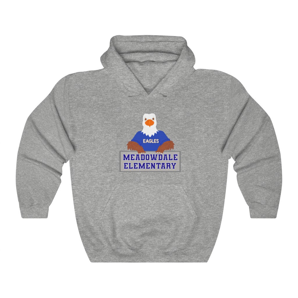 Adult Meadowdale Elementary Sign Hoodie