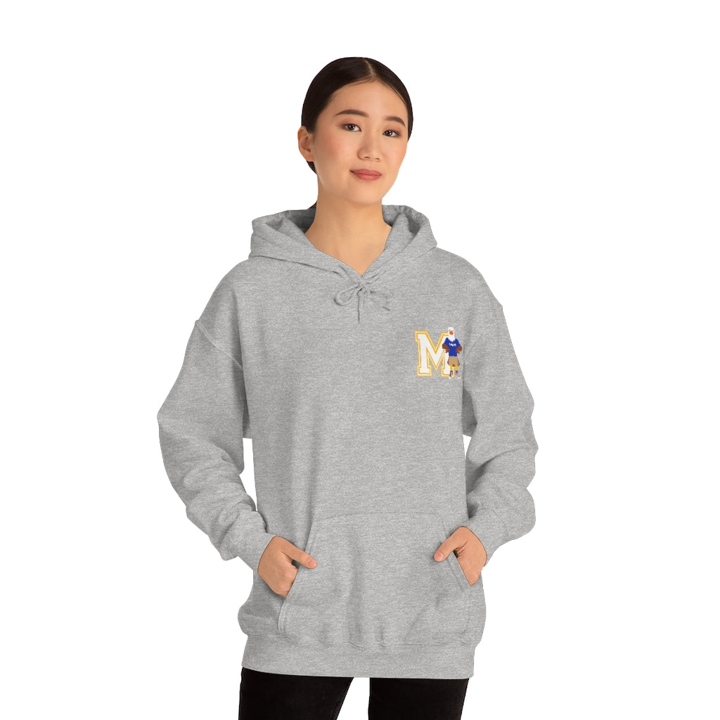 Adult Pocket Varsity Eagle Hoodie