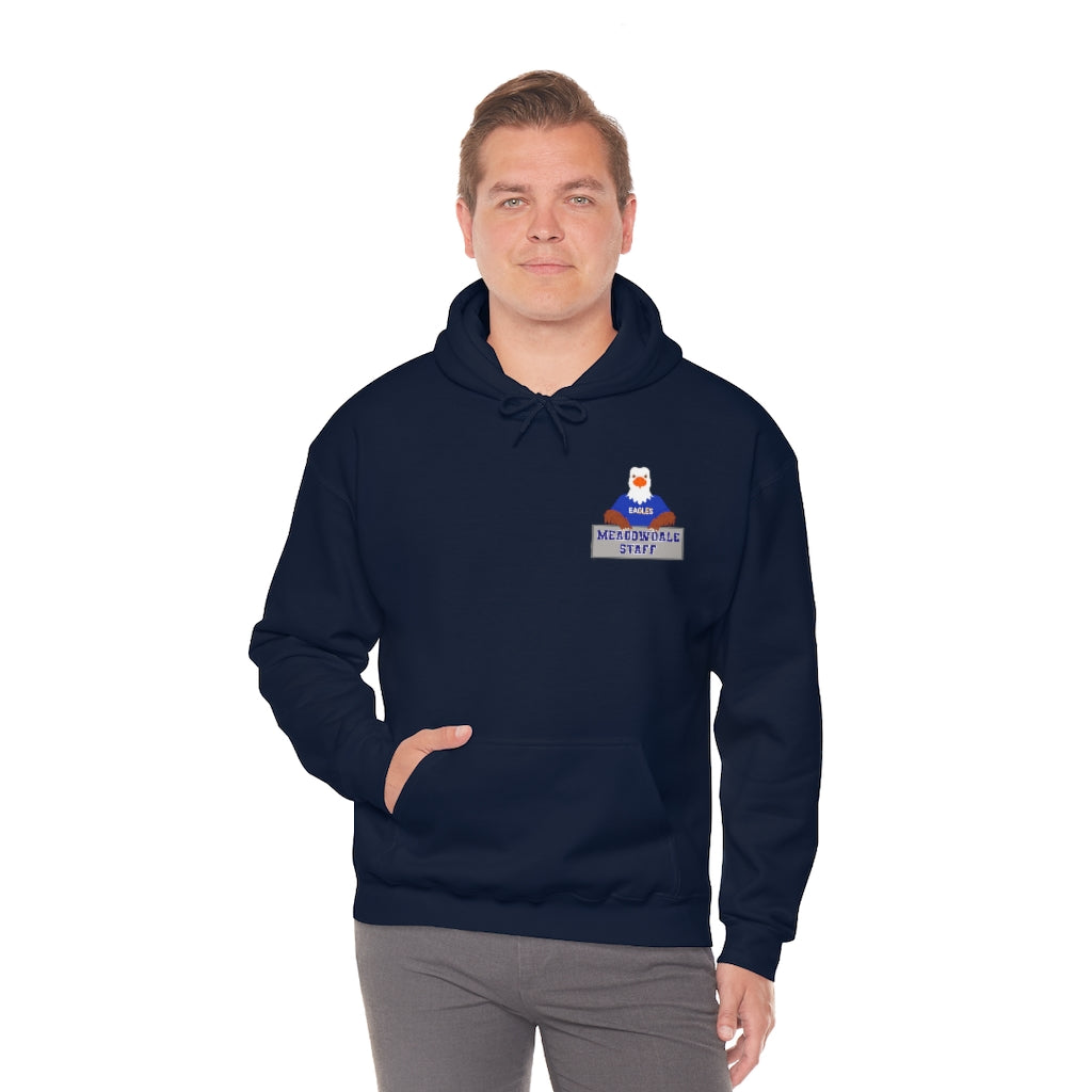 Adult Pocket MDE Staff Sign Hoodie