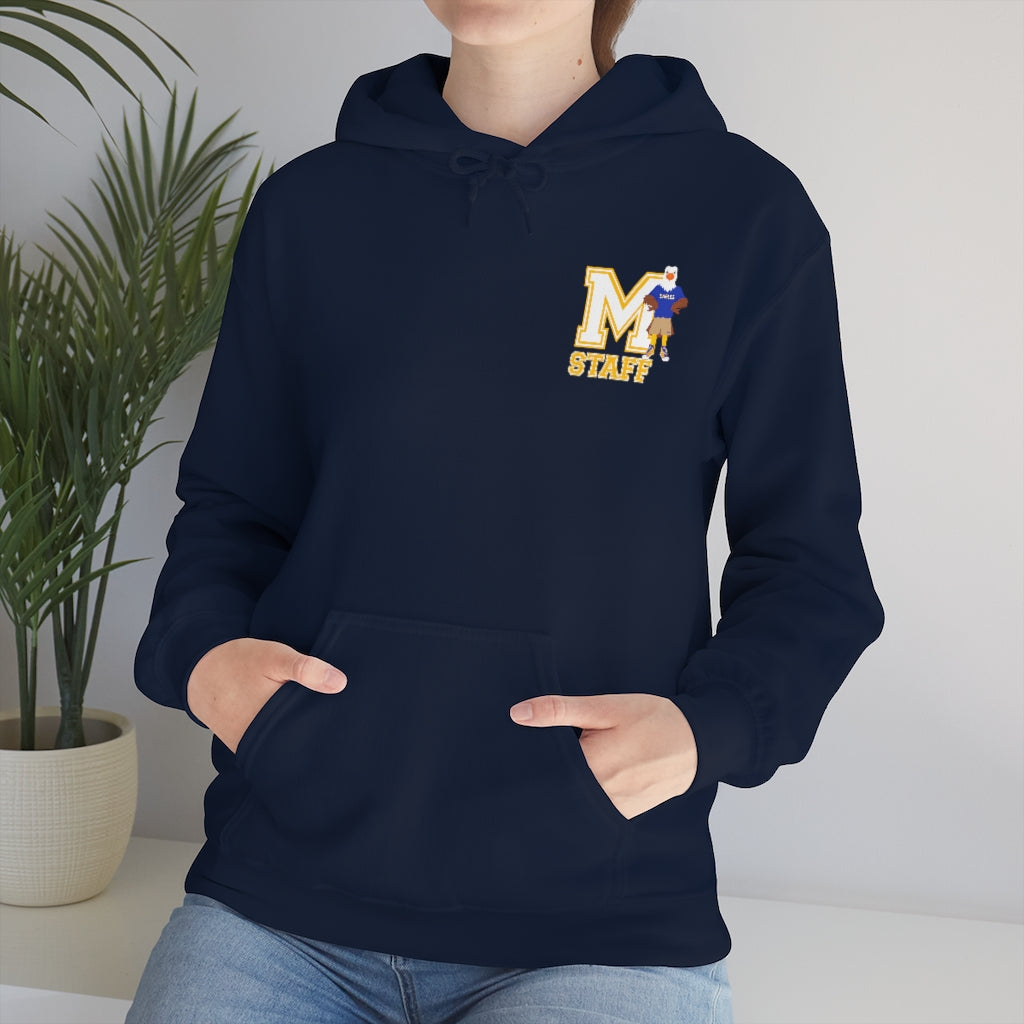 Adult Pocket Staff Varsity Eagle Hoodie