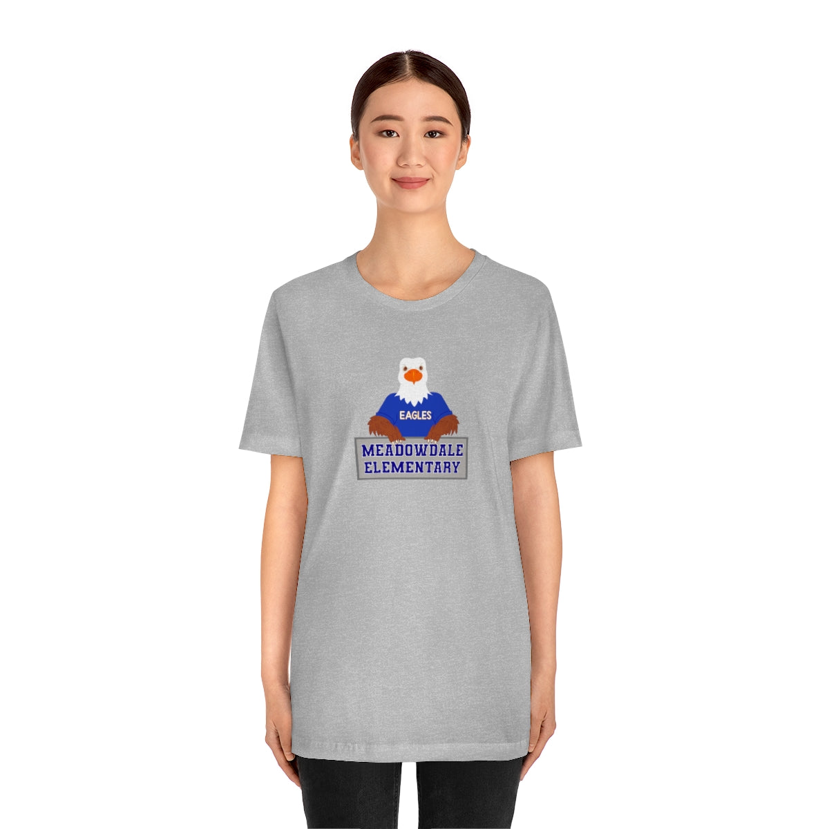 Adult Meadowdale Elementary Sign T-Shirt