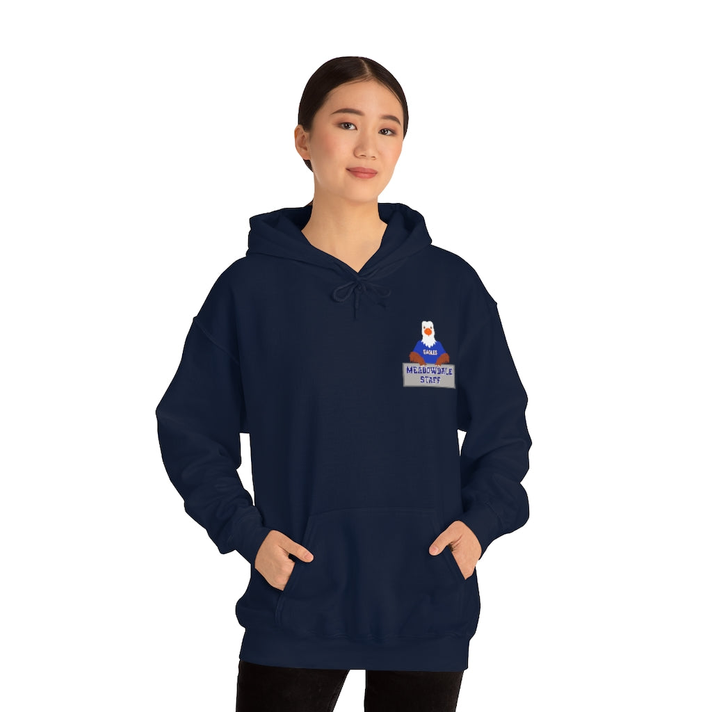 Adult Pocket MDE Staff Sign Hoodie