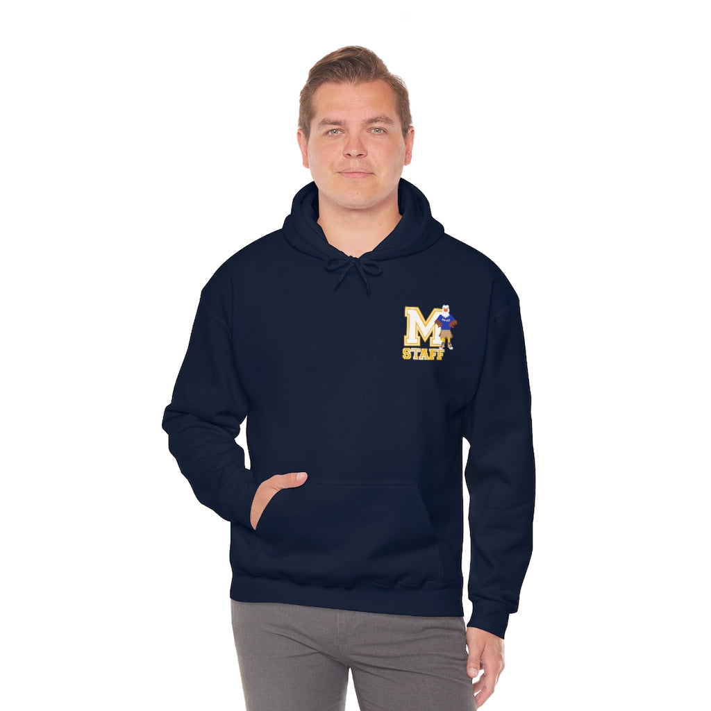 Adult Pocket Staff Varsity Eagle Hoodie