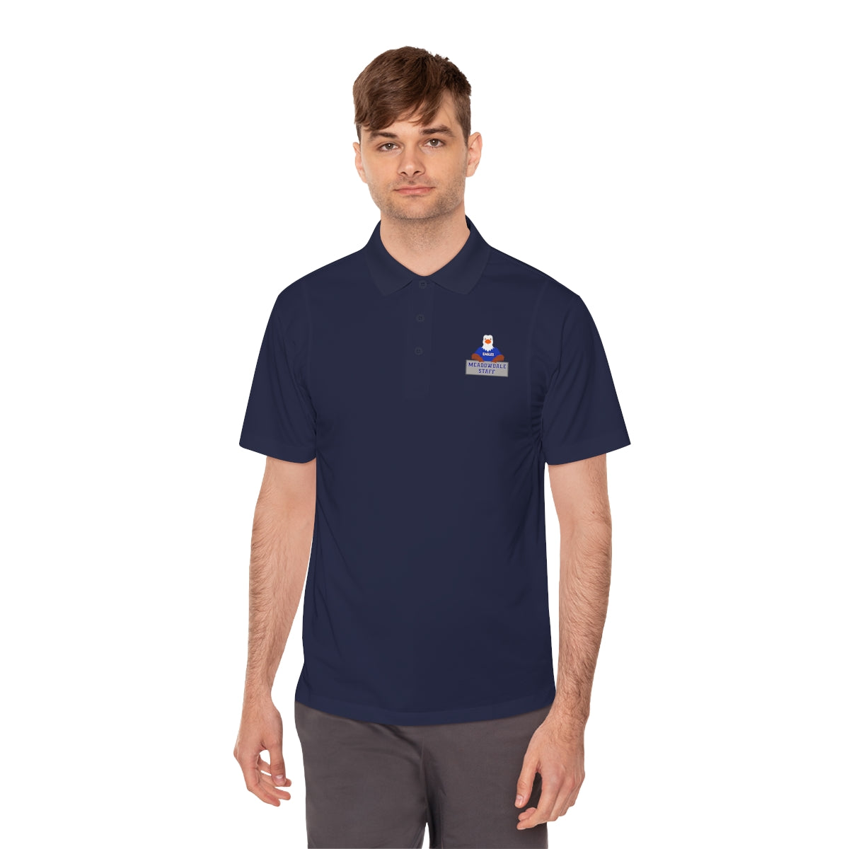 Adult Staff MDE Sign Polo Shirt