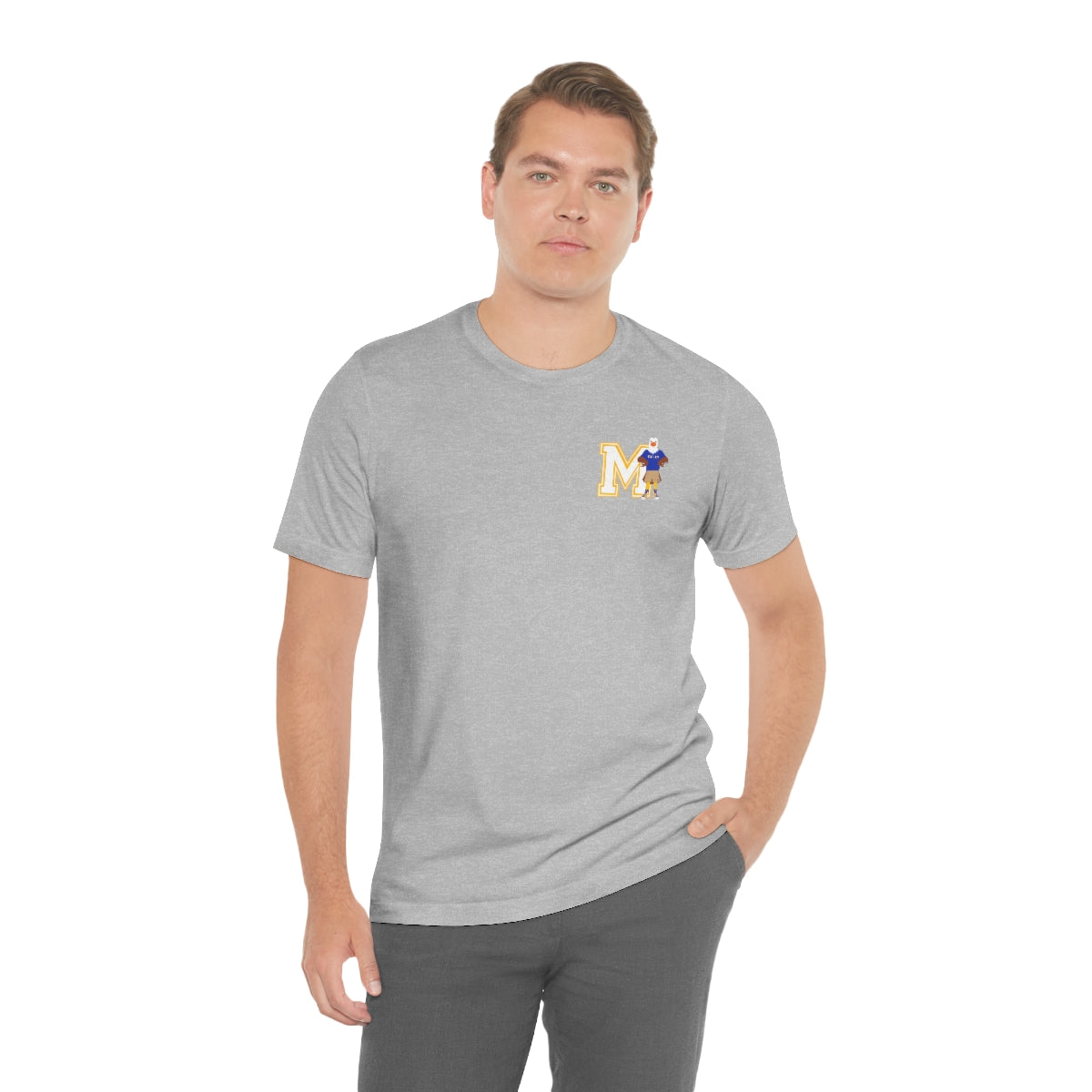 Adult Pocket Varsity Eagle T-Shirt