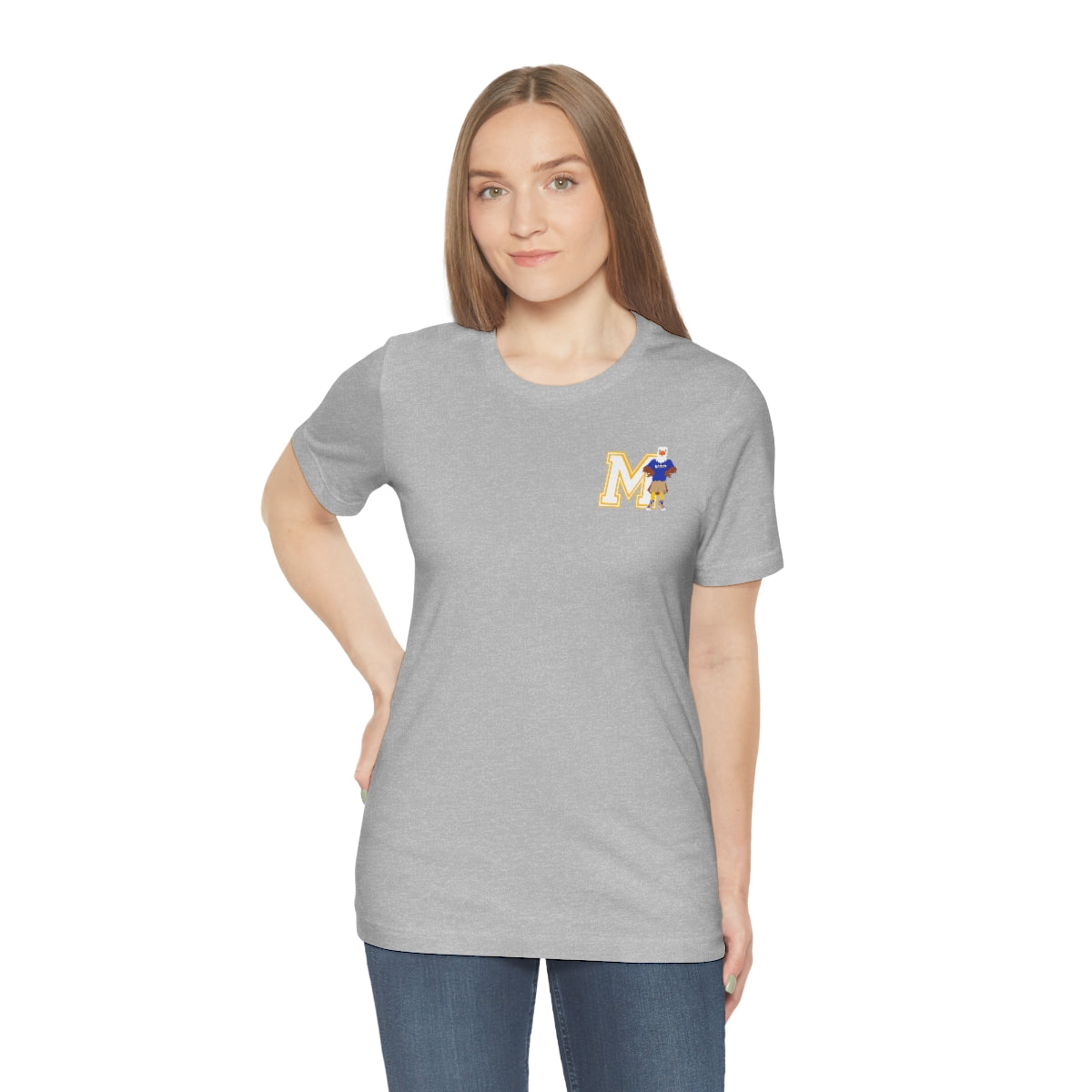 Adult Pocket Varsity Eagle T-Shirt